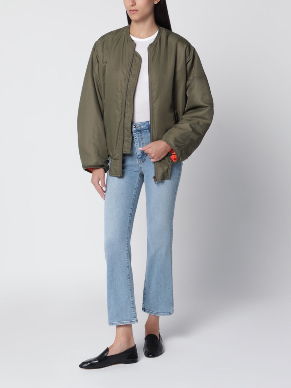 Frame, The Reboot Crop in Color Lark, Size 26